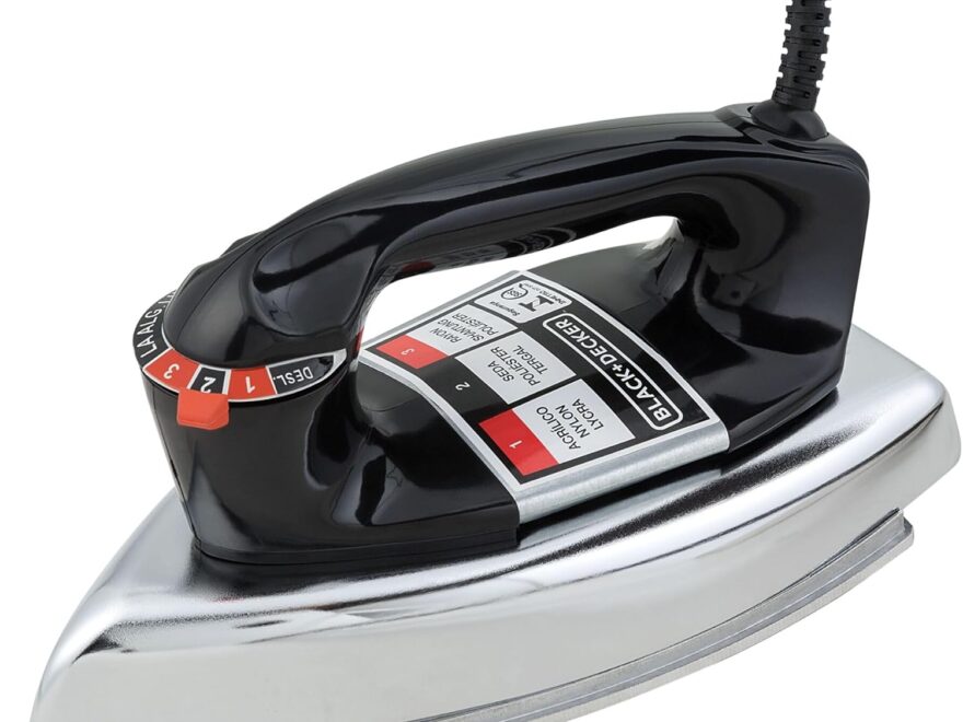 BLACK+DECKER Ferro de Passar Roupa a Seco VFA1110TM2 1100W Preto 110V — Review Completo, Vale a Pena?